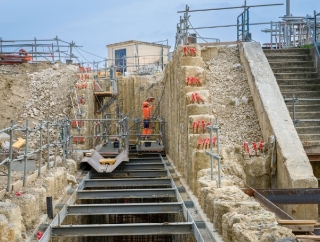Construction d'une passe à poissons : un chantier atypique aux risques maîtrisés 