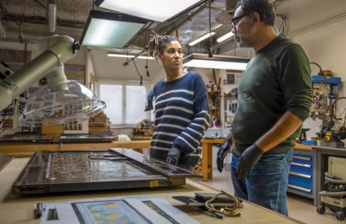 La conseillère en prévention du C2RMF