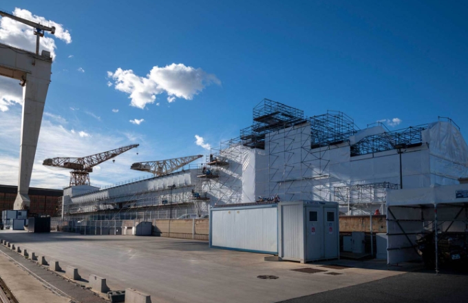 Méga travaux  pour méga-yachts