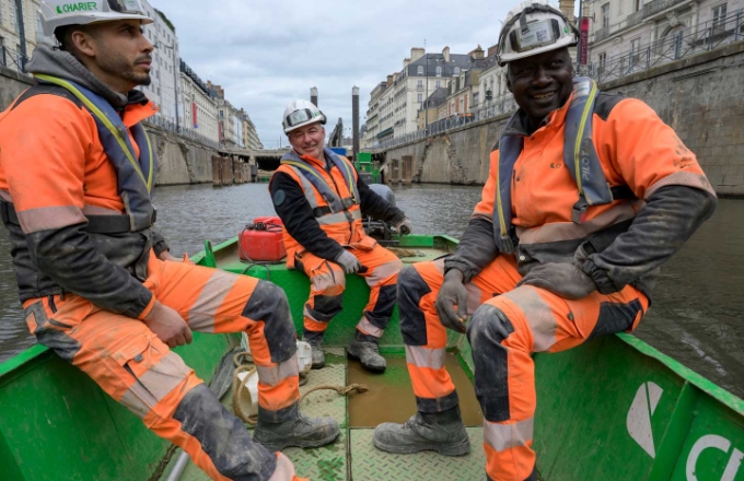 Un chantier fluvial immersif sur la Vilaine