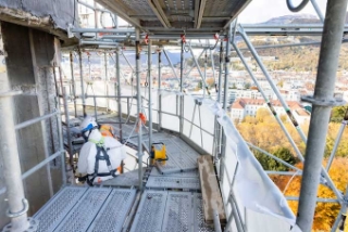 Tour Perret : un chantier innovant  sur un monument centenaire