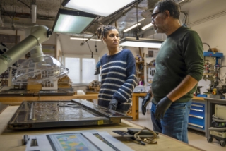 La conseillère en prévention du C2RMF