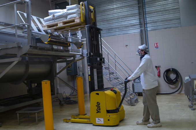 Dispositif anti-chute dans l'entreprise Eurogerme. Dispositif anti-chute dans l'entreprise Eurogerme.