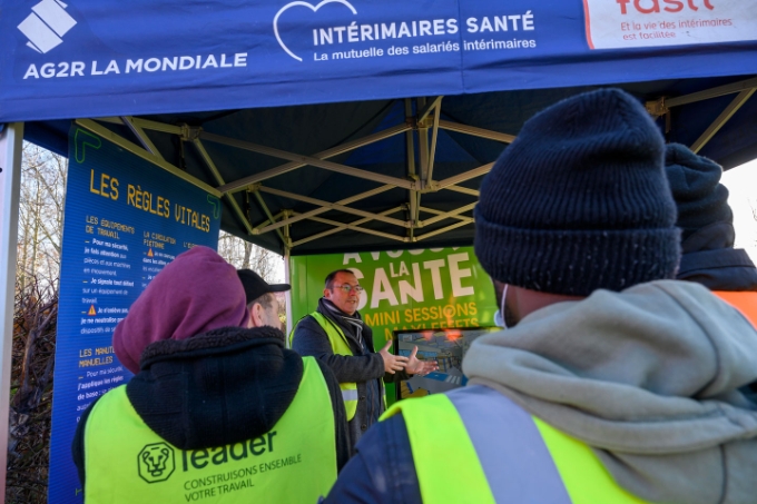 Laurent Monnier, formateur, anime la chasse aux risques.