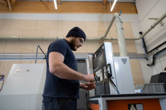 Vue d'une situation de travail chez Bretinov.