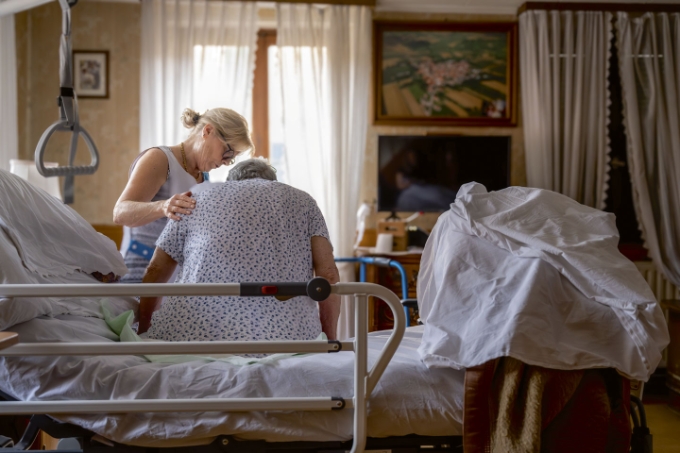 Illustration d'une situation d'accompagnement à la mobilité.