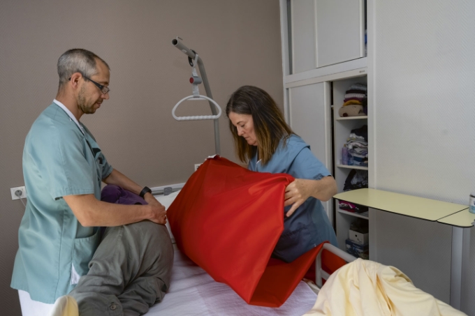 Illustration d'un accompagnement à la mobilité.