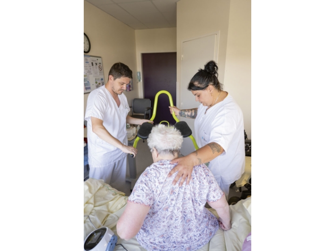 Illustration d'un accompagnement à la mobilité.