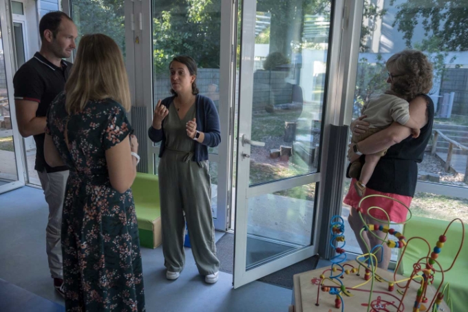 Vue d'une situation de travail.