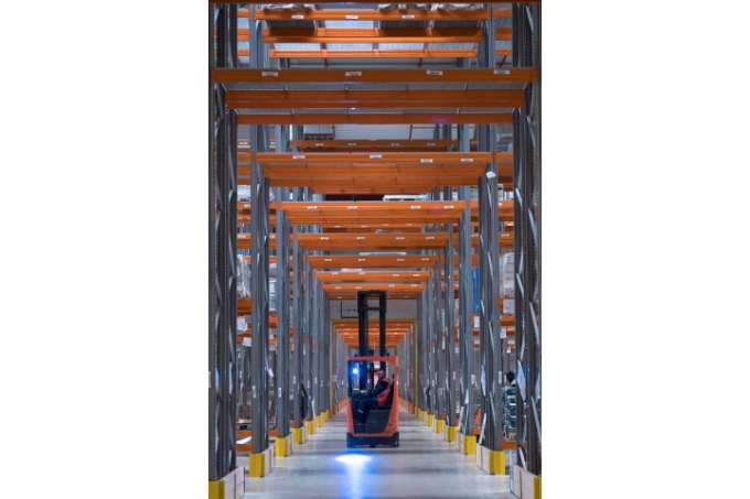 Vue d'une situation de travail chez Kuehne+Nagel.