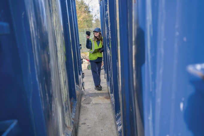 Vue d'une situation de travail chez Chimirec.