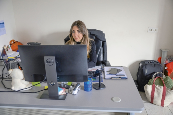 Vue d'une situation de travail chez Chimirec.