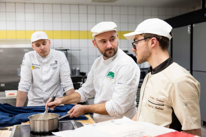 Vue d'une situation de travail au CFA Bernard-Stalter.