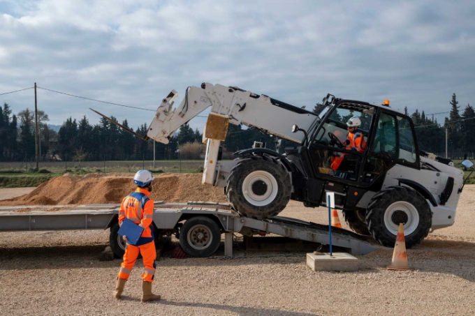 Vue d'une situation de travail chez NGE.
