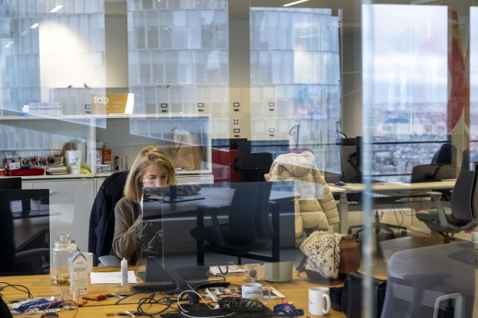 Vue d'une situation de travail.