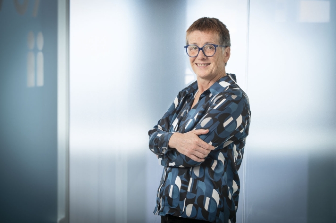 Portrait d'Isabelle Mercier.