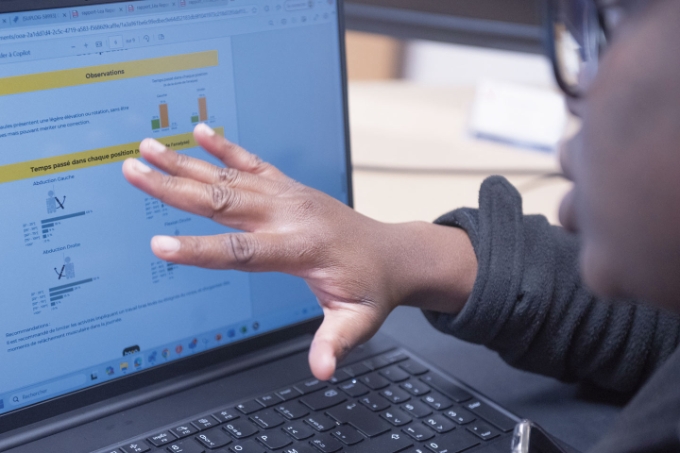 Vue d'une situation de travail dans l'entreprise Qerys.